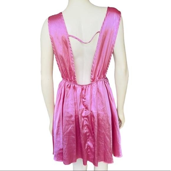 Silky Women’s Cut Out Lace Lingerie Dress Nightgown - Picture 6 of 7